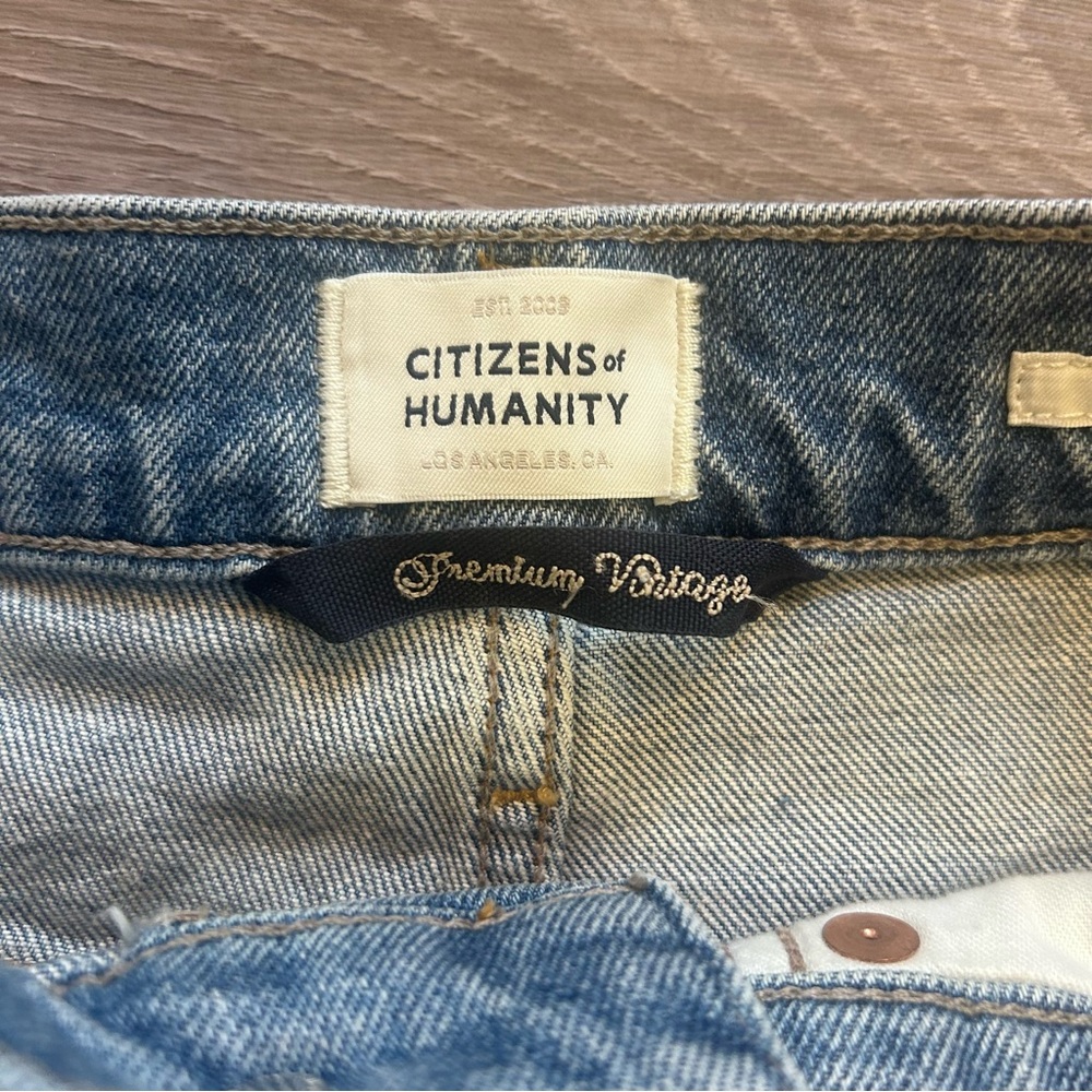 Citizens of Humanity Premium Vintage Jolene Jeans, Size 24 - Picture 4 of 11